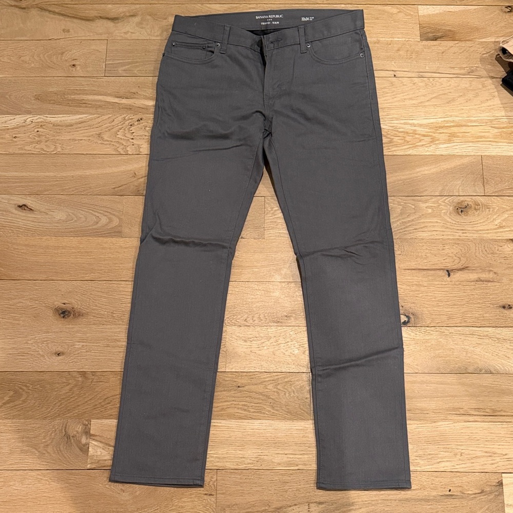 Banana Republic Men's Dark Gray Slim Jeans